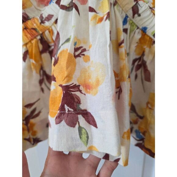 Abercrombie and fitch Floral Print Blouse S - Picture 2 of 8